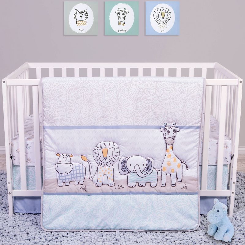 My Baby Sam Heart of Gold Crib Bedding Set - 9pc