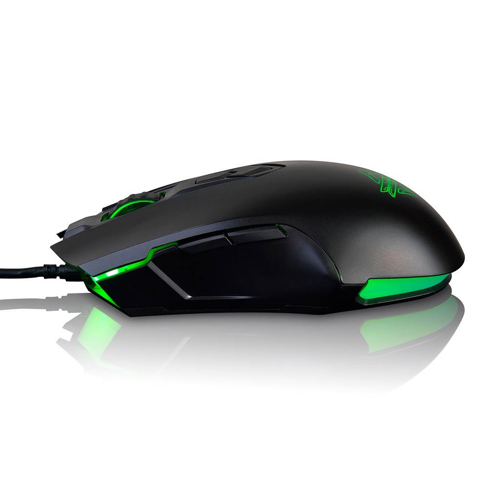 Ajazz AJ52 7 RGB Backlit Modes Wired Professional E-sport Gaming Mouse Adjustable DPI 750/1000/1250/1500/1750/2000/2500