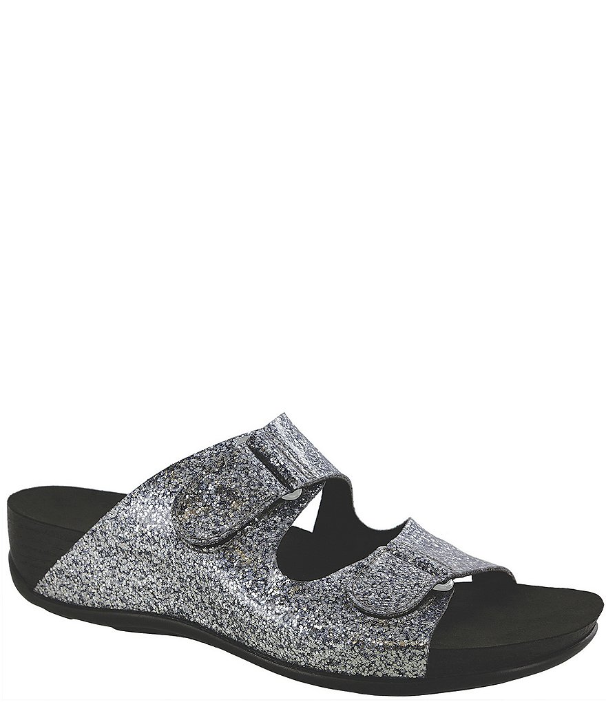 SAS Seaside Leather Slide Sandals