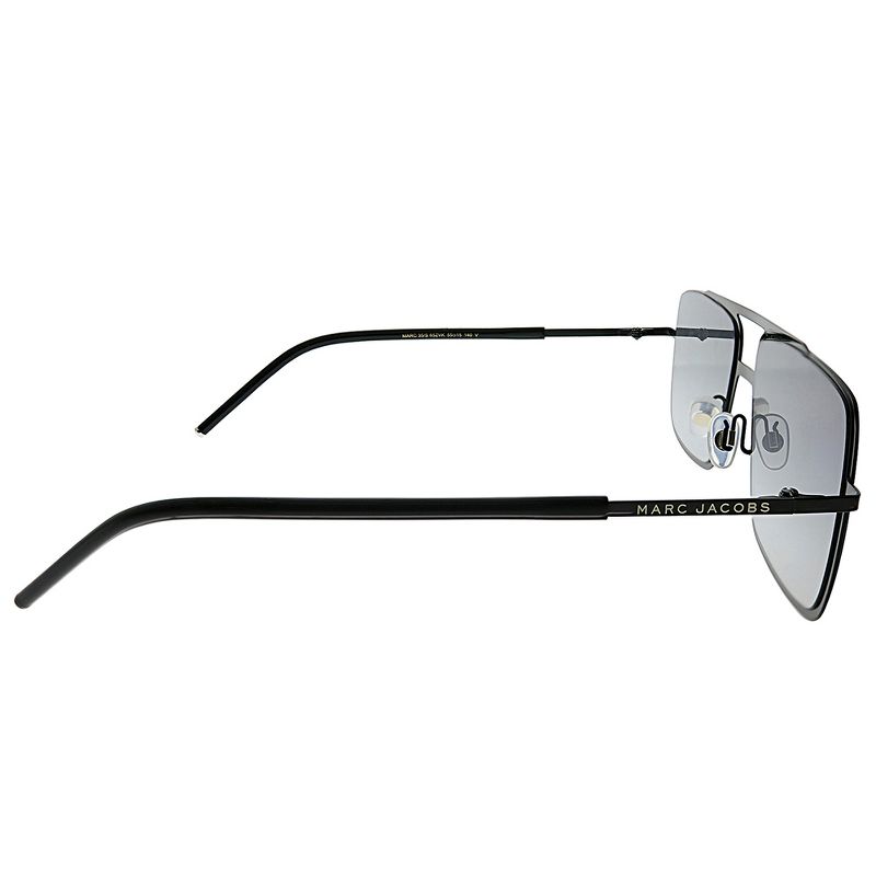 Marc Jacobs Marc 35/S 65Z VK Unisex Square Sunglasses Black 55mm