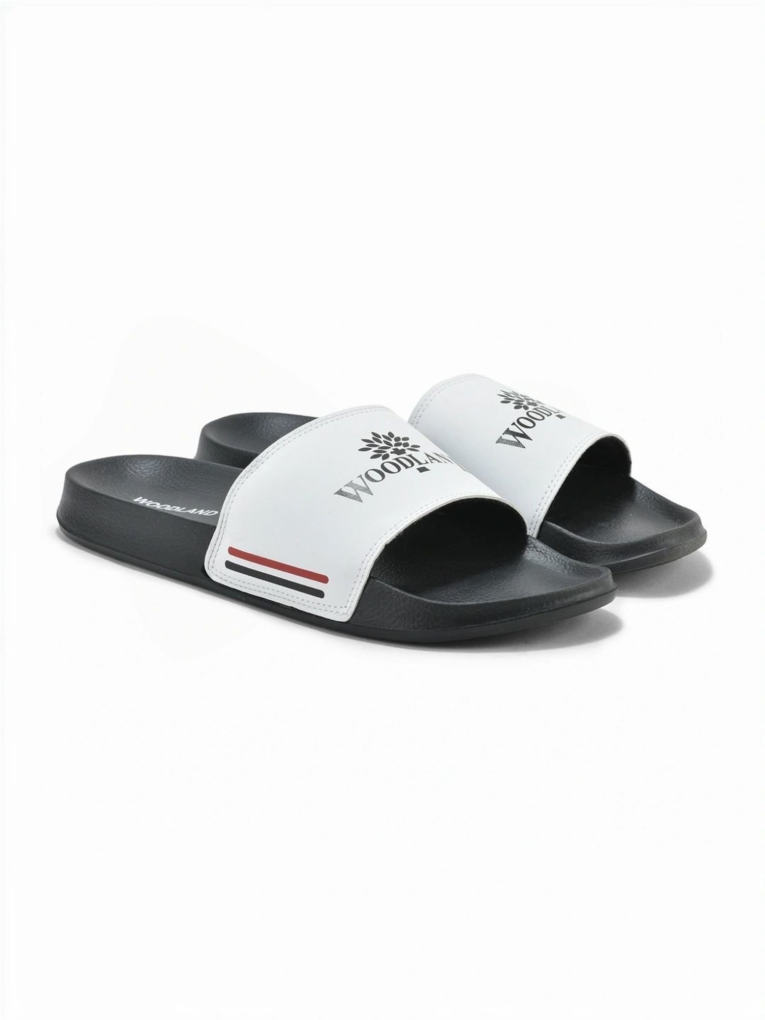 Woodland Men's White Slides