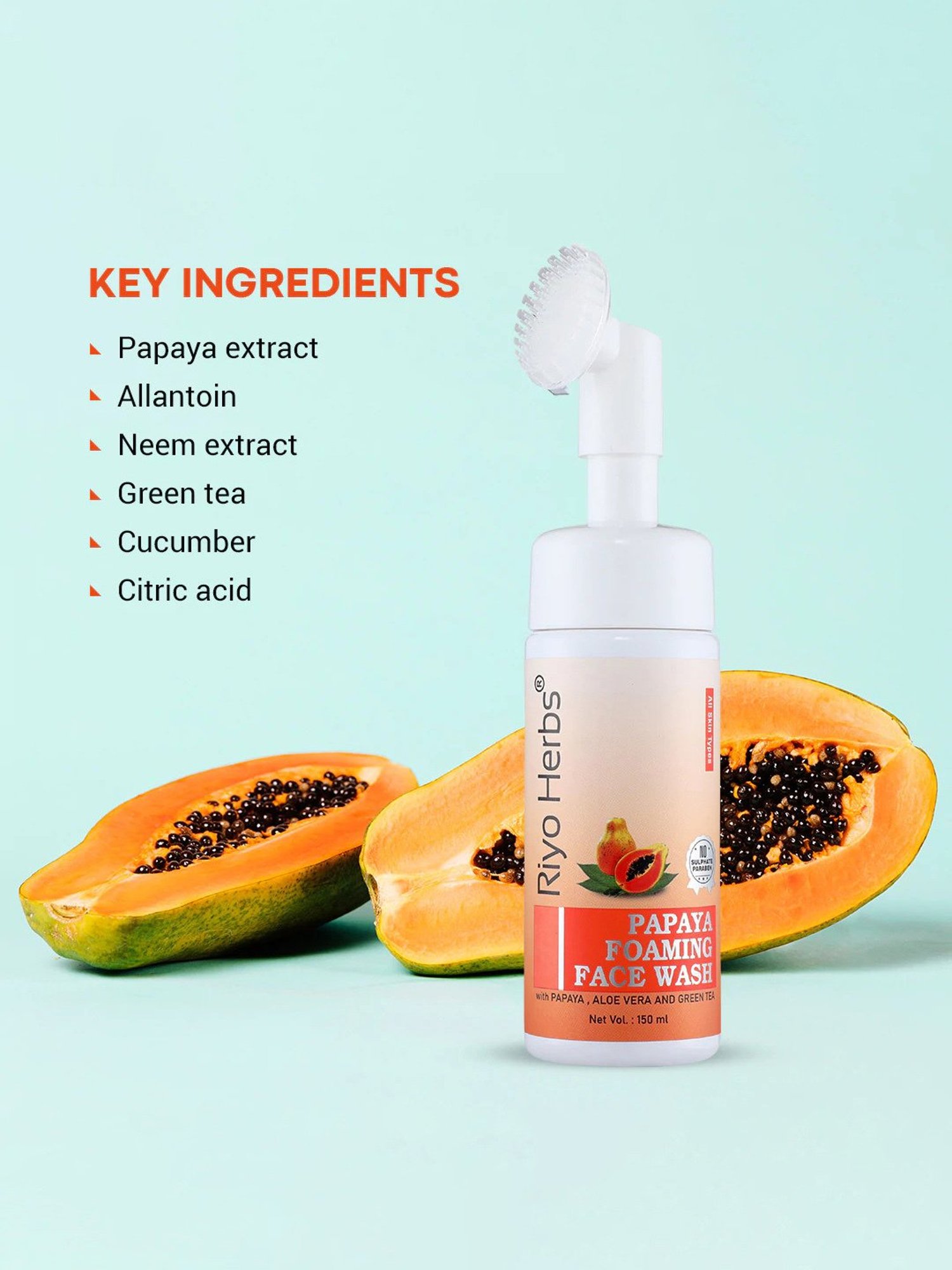 Globus Naturals Rice Ceramide Radiance Face Wash - Pack of 3