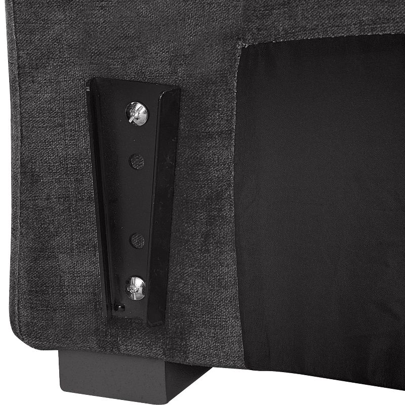 Symphony Sectional Modular Storage Sofa Charcoal - Finch