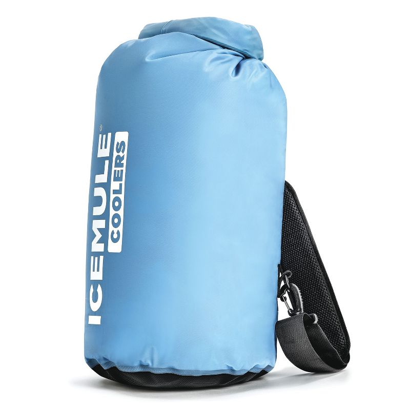 IceMule 1005 Classic Medium Collapsible Portable Soft Sided Roll Top 15 Liter 12 Can Lightweight Insulated Waterproof Leak Proof Backpack Cooler