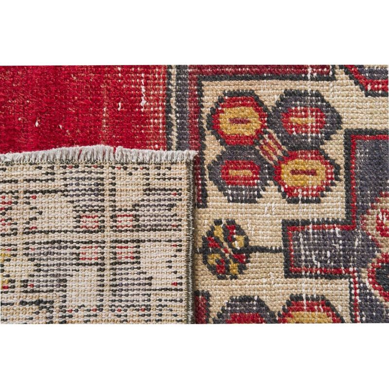 3'11"x8' Vintage One-of-a-Kind Gular Rug - Revival Rugs