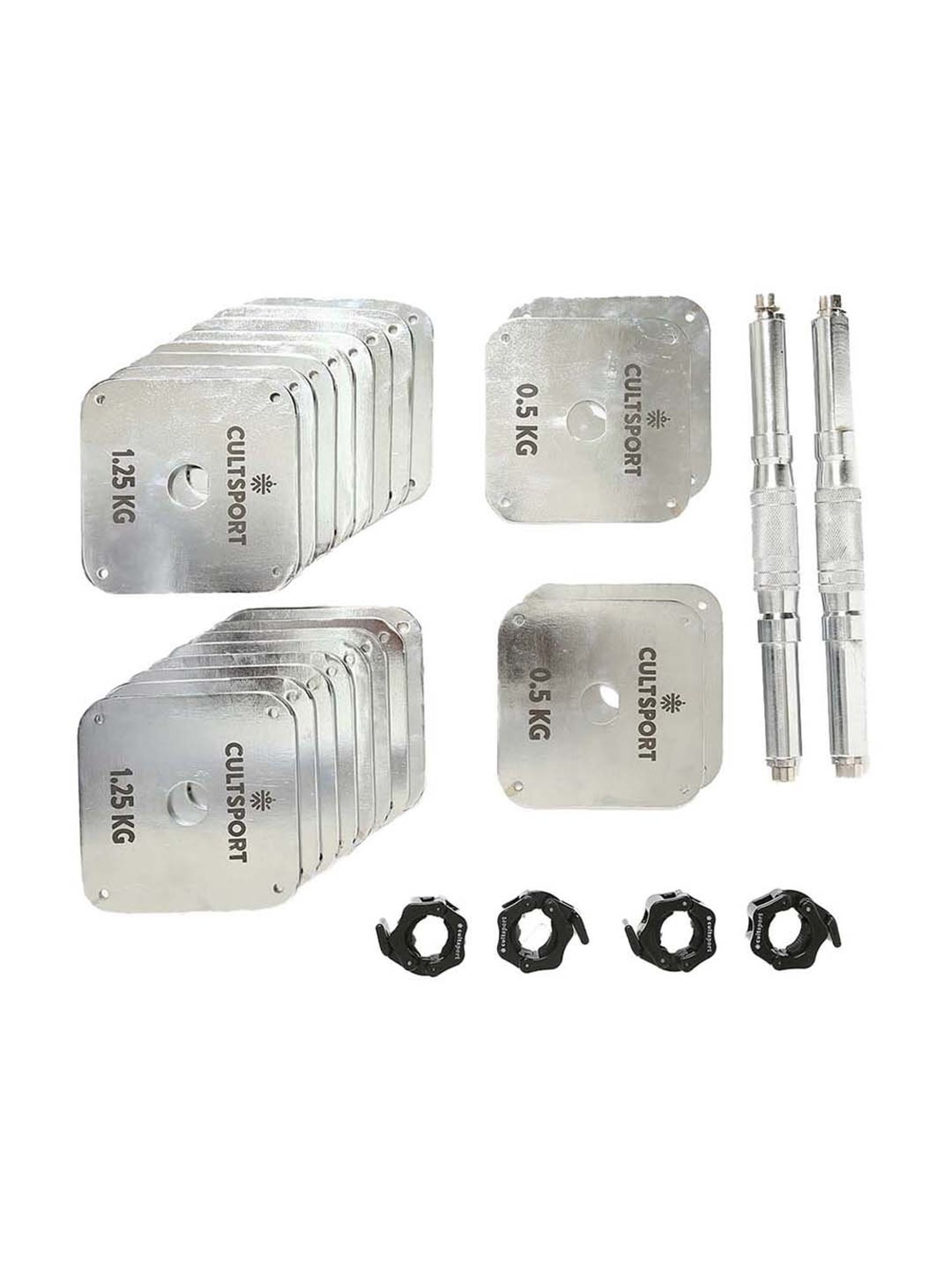 Cultsport Adjustable Dumbells Set of 2 (12.5Kg)
