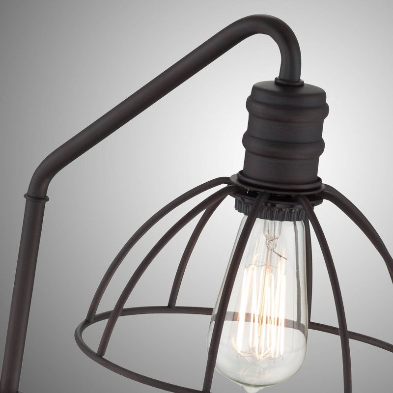 Gaius Floor Lamp Burnished Bronze (Includes Light Bulb) - Lite Source