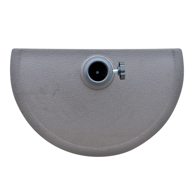20lb Resin Half Round Umbrella Base - Island Umbrella