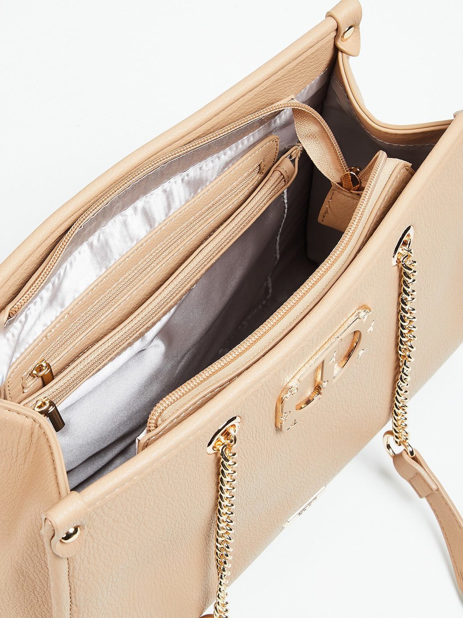 Code by Lifestyle Beige Shoulder Bag