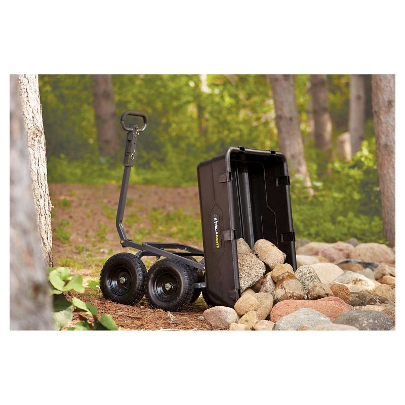 Gorilla Carts Steel Utility Garden Cart with Removable Sides Capacity