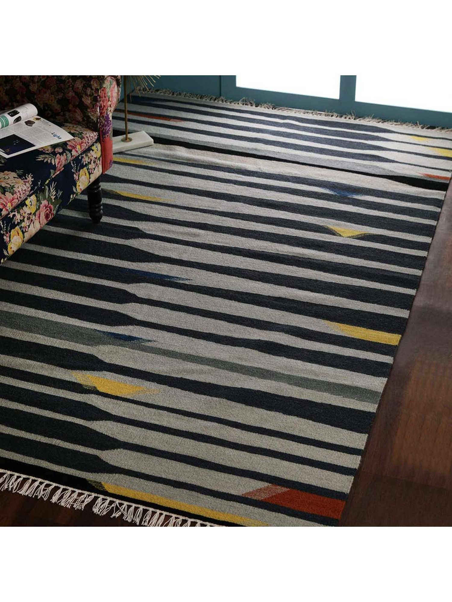 Pequra Multicolor Wool XL Carpet - Set of 1