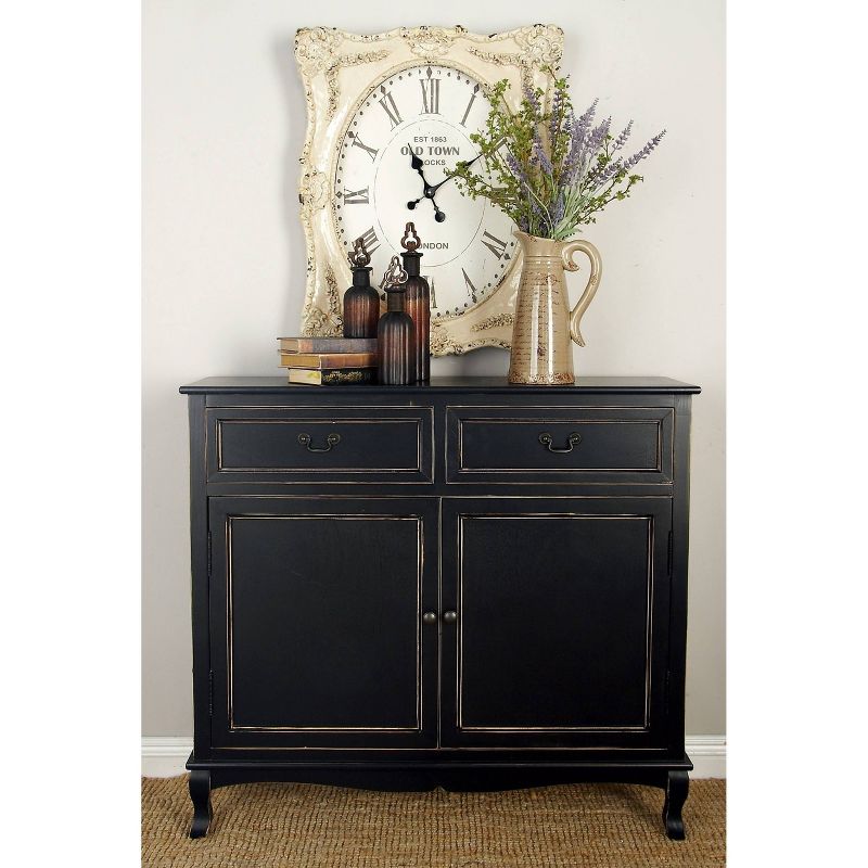Carmel Sideboard Dark Brown/Black - Chique
