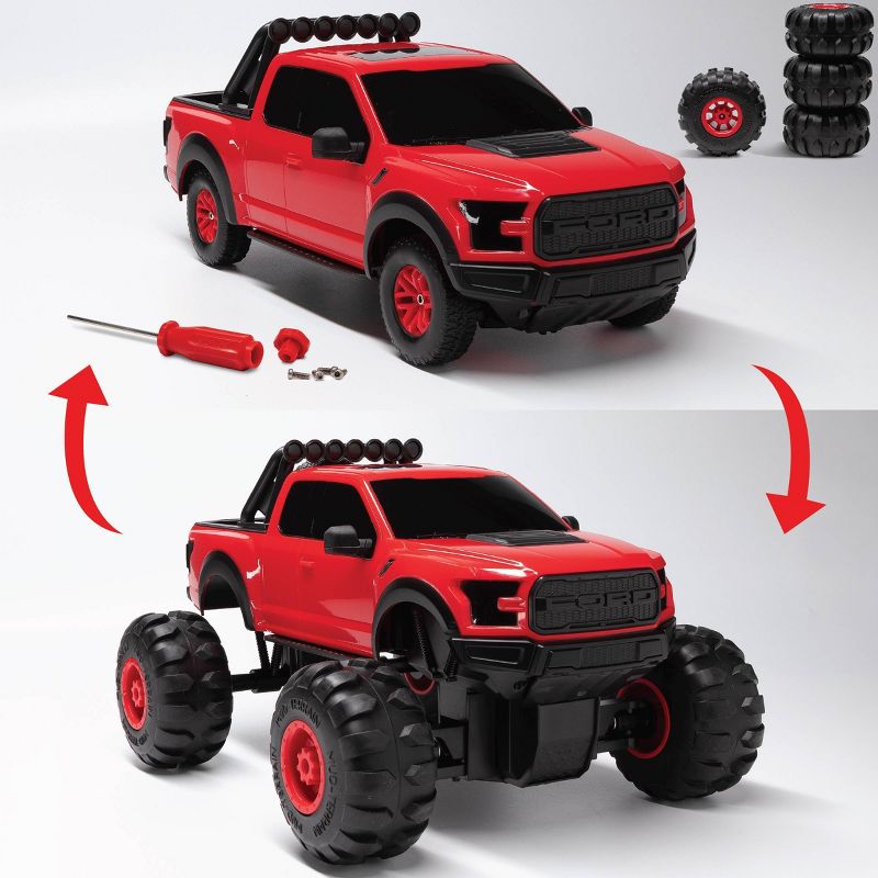 Sharper Image RC Building Car Set 2 in1 Ford Raptor