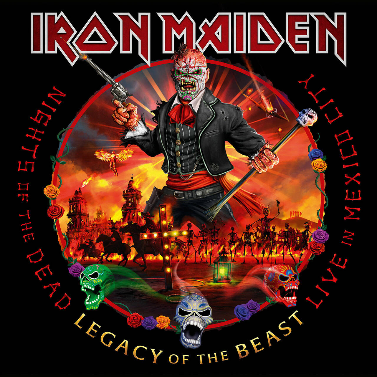 Iron Maiden Nights Of The Dead, Legacy Of The Beast: Live In Mexico City 3LP (Vinyl)