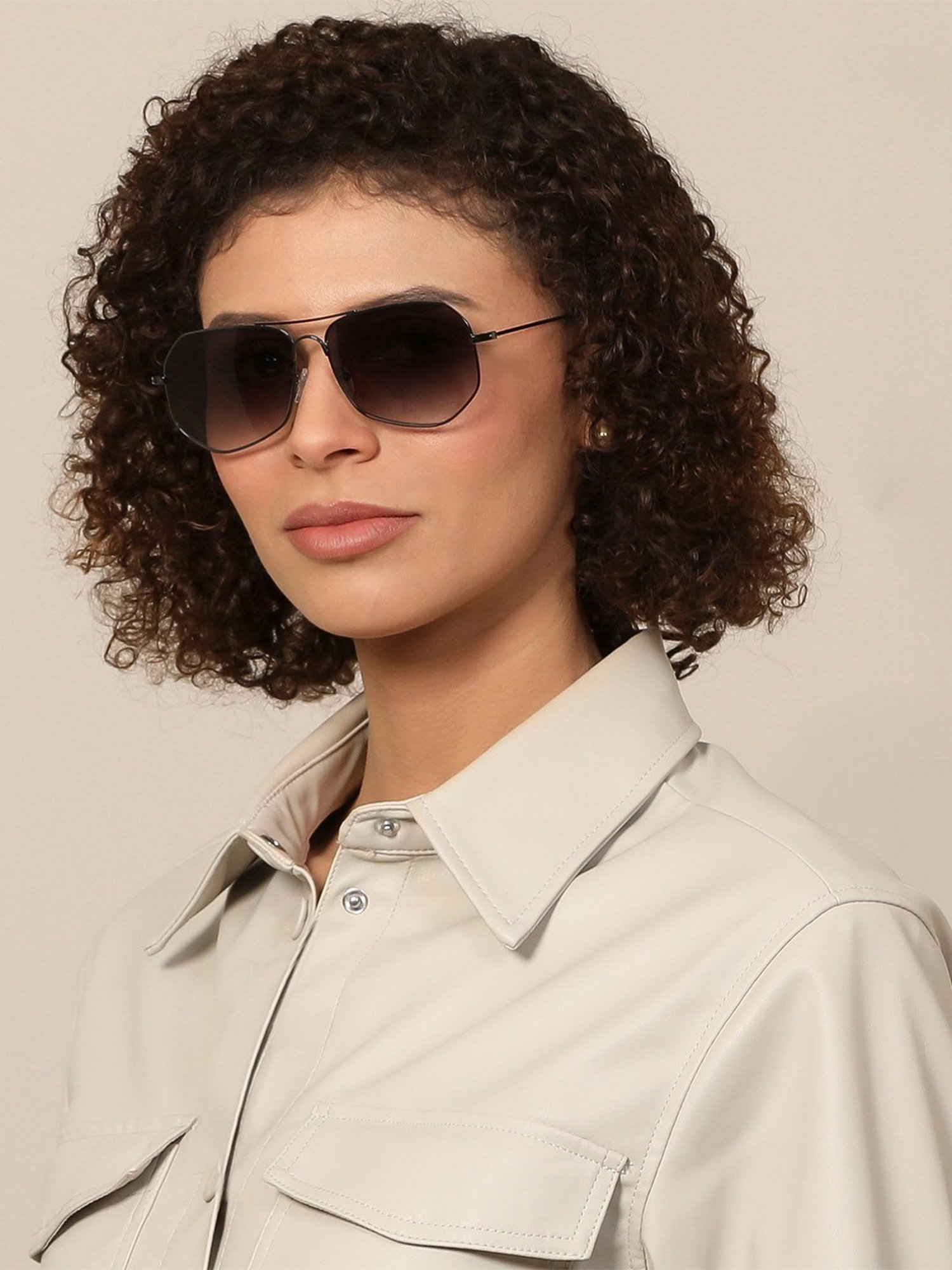 John Jacobs JJ S12968 Grey Aviator