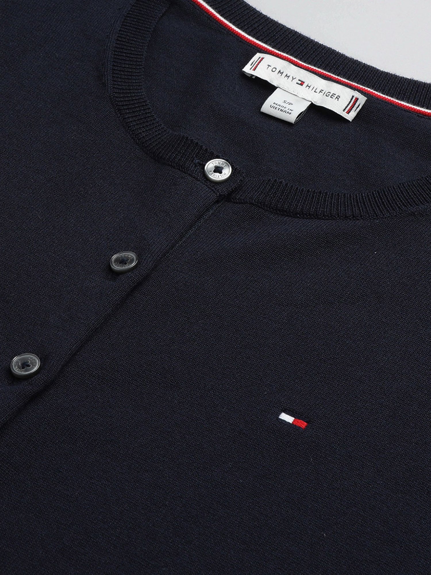 Tommy Hilfiger Navy Regular Fit Cardigan