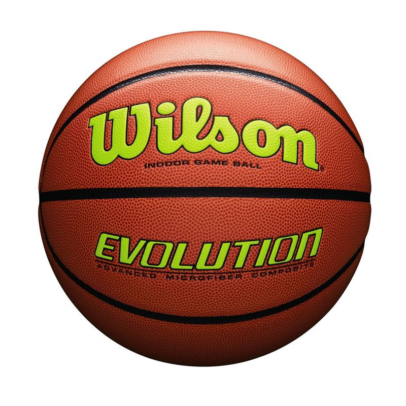 Wilson 29.5'' Evolution Game Basketball – Optic Yellow