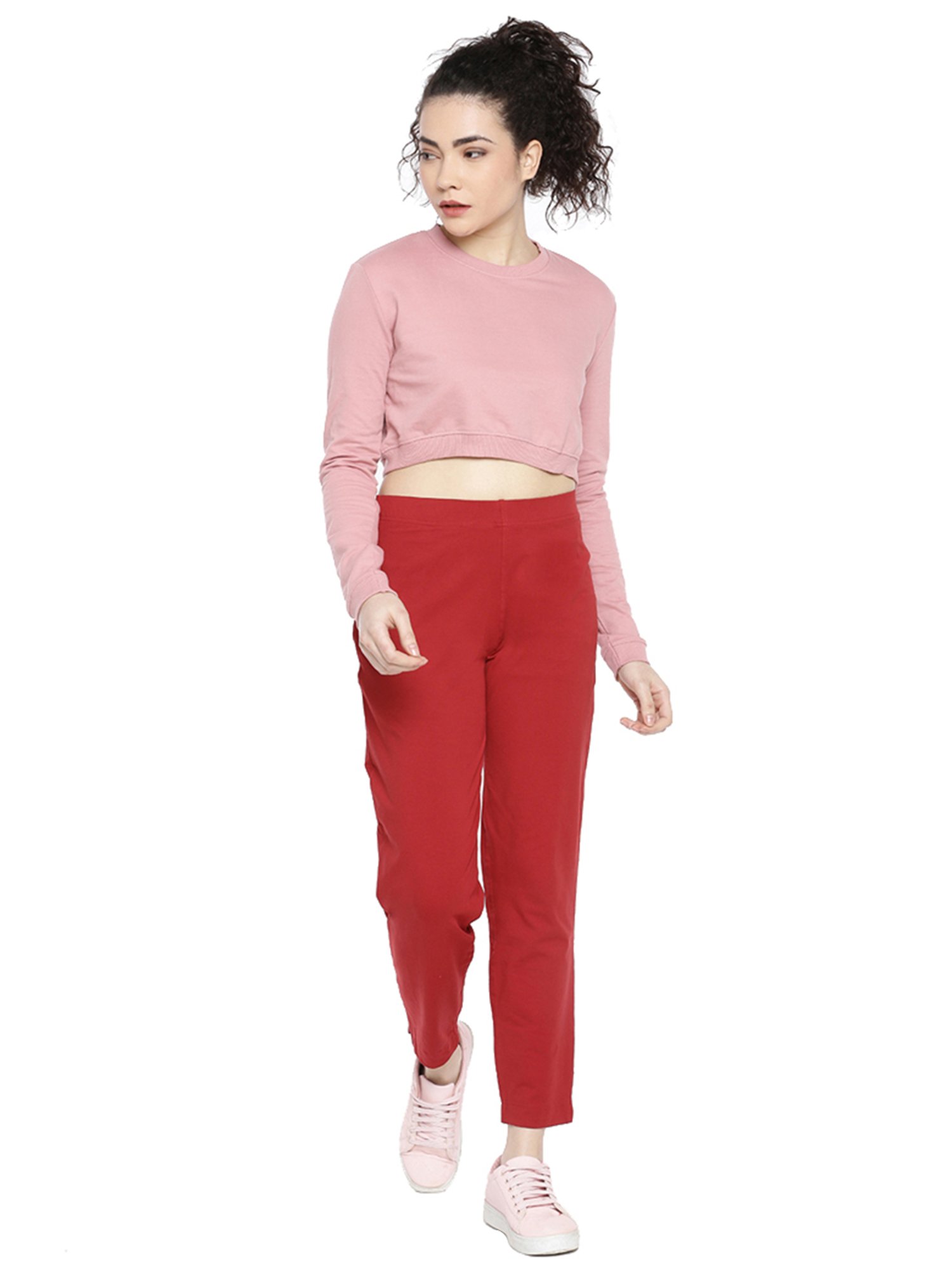 KENDALL + KYLIE Black Mid Rise Pants