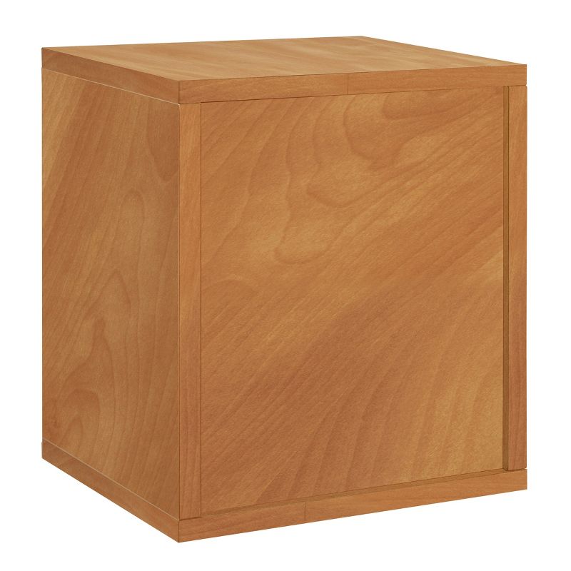 Way Basics Stackable Eco Storage Cube Cubby Organizer Natural Wood Grain
