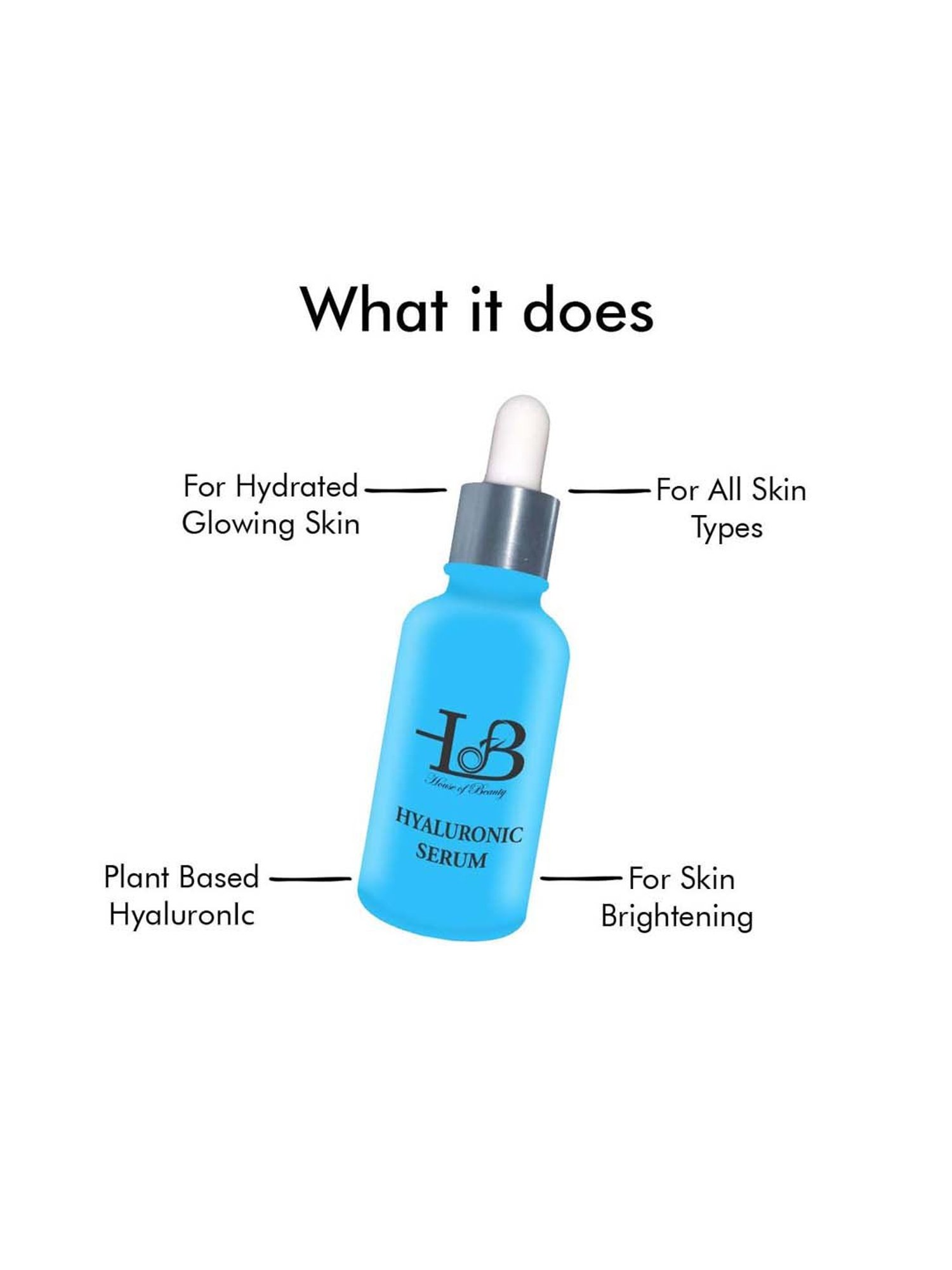 House of Beauty Hyaluronic Serum - 30 ml