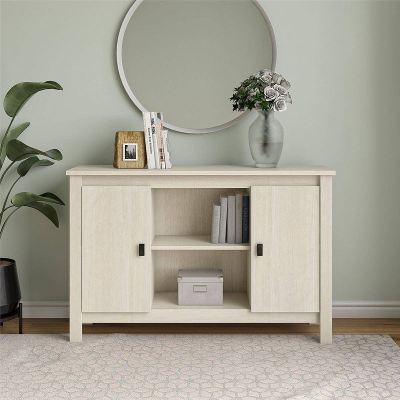 Palm Canyon Storage Cabinet Ivory Oak - Room & Joy