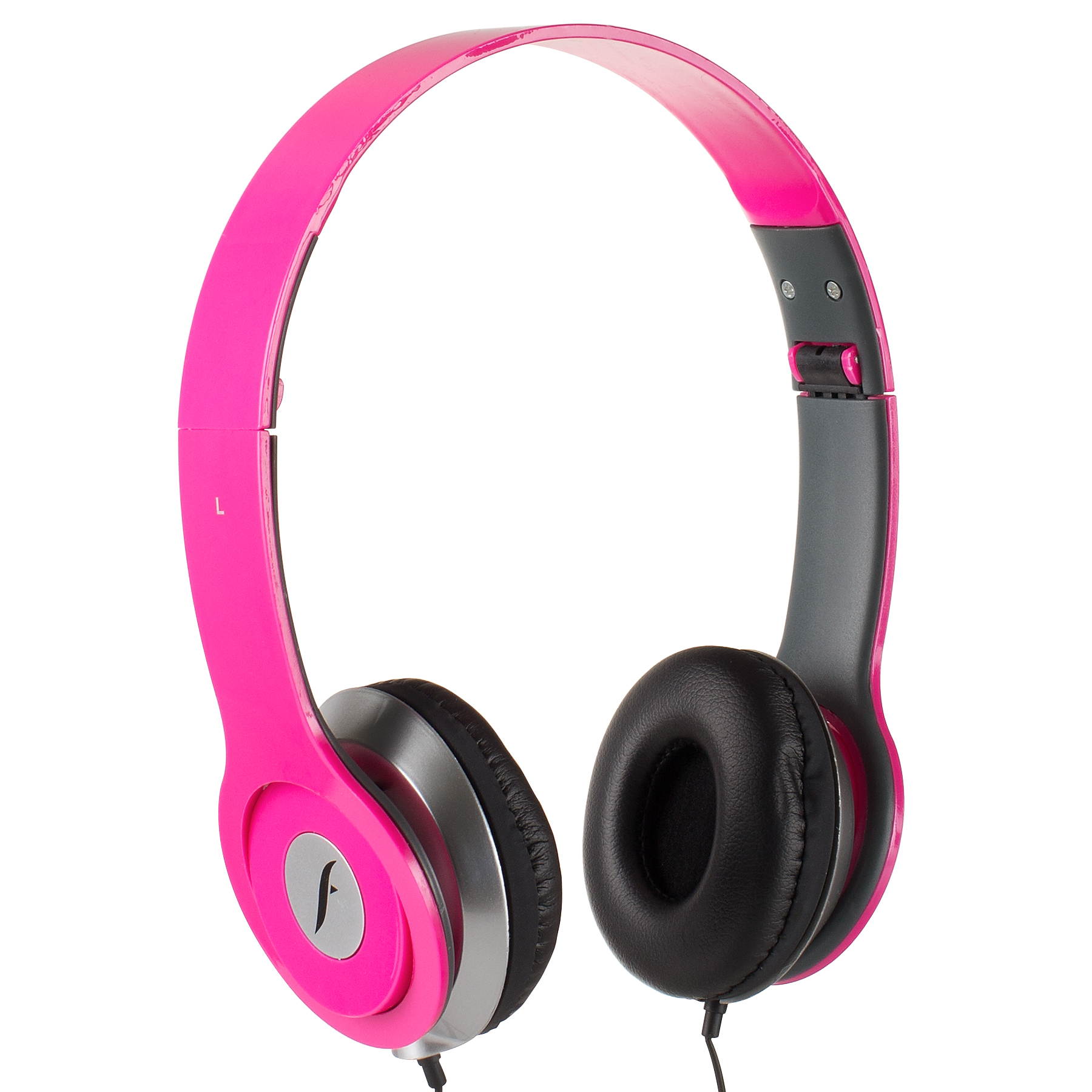 Frisby FHP-900 Portable Lightweight Adjustable On-Ear Stereo Headphones w/ In-line Microphone & Volume Control