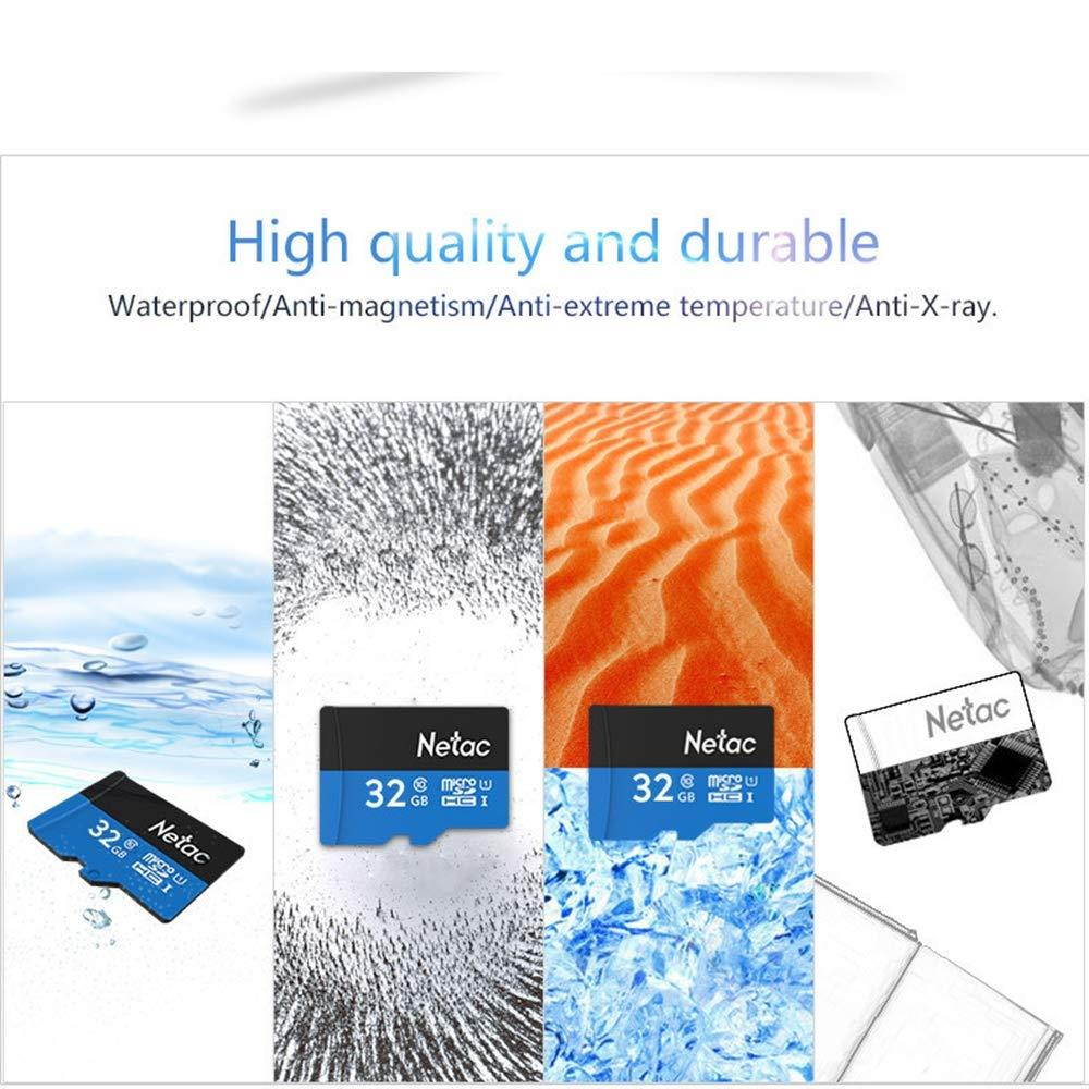 High Speed Microsd Memory Cards 16 GB 32 GB 64GB Memory Flash Card with SD Adapter Micro SD Read 80MB/S Write 80MB/S - Black/Yellow