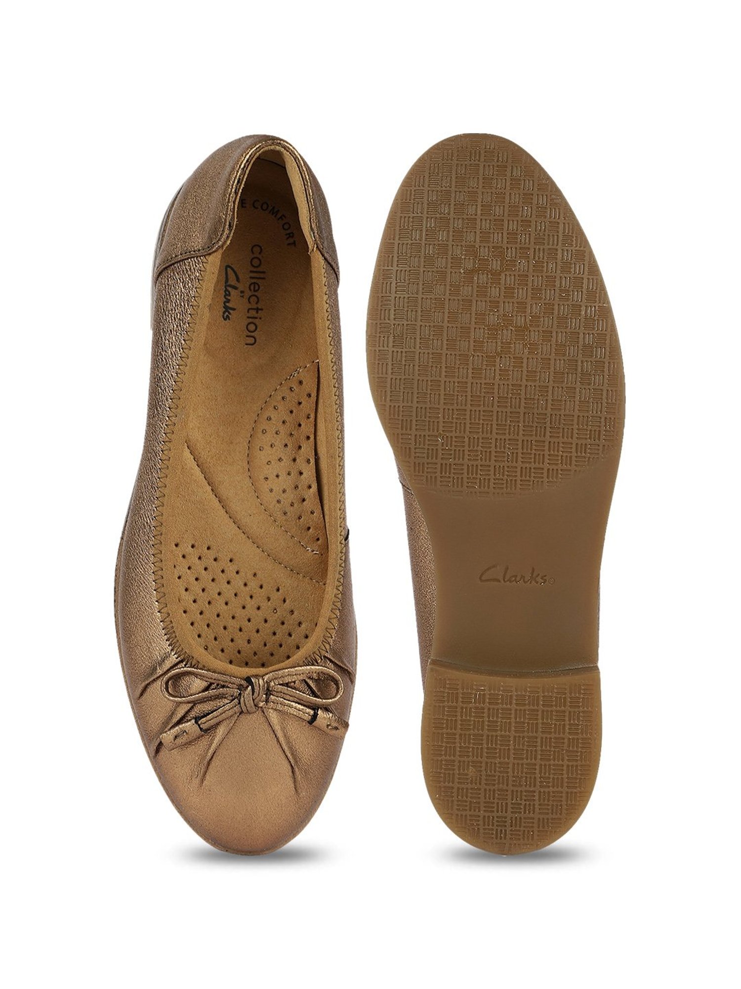 Clark Women's Women's Trish Rhea Copper Casual Pumps