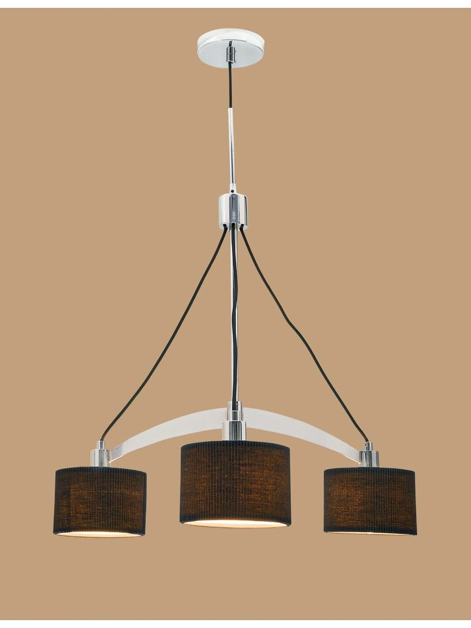 Fos Lighting Antique Brass Finish Allure 5 Light Chandelier - Set of 1