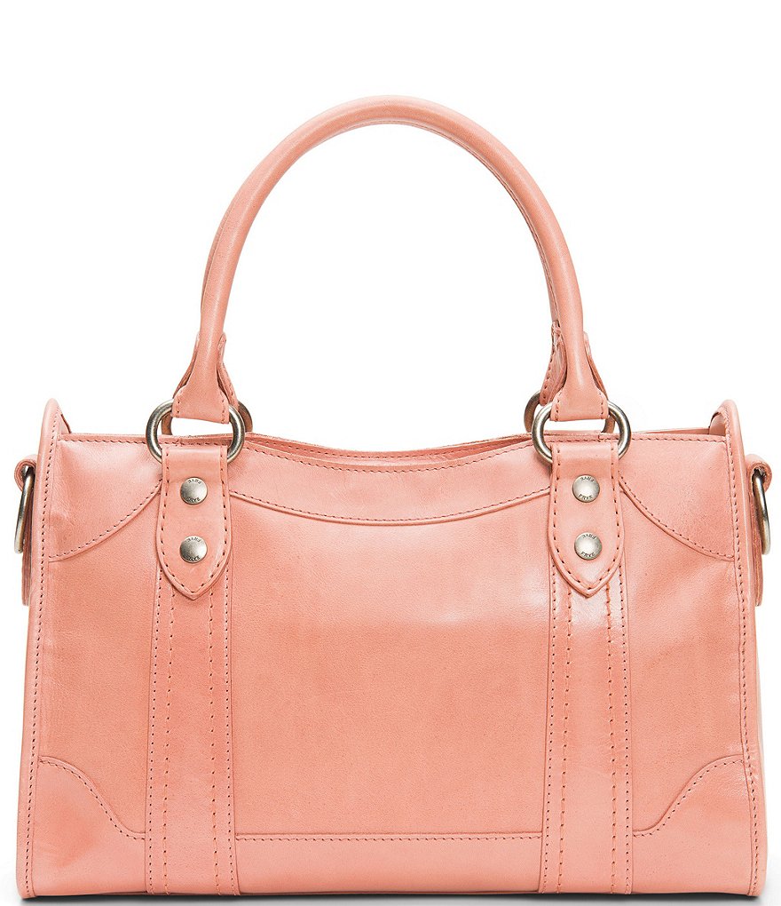 Frye Melissa Washed Leather Satchel Bag
