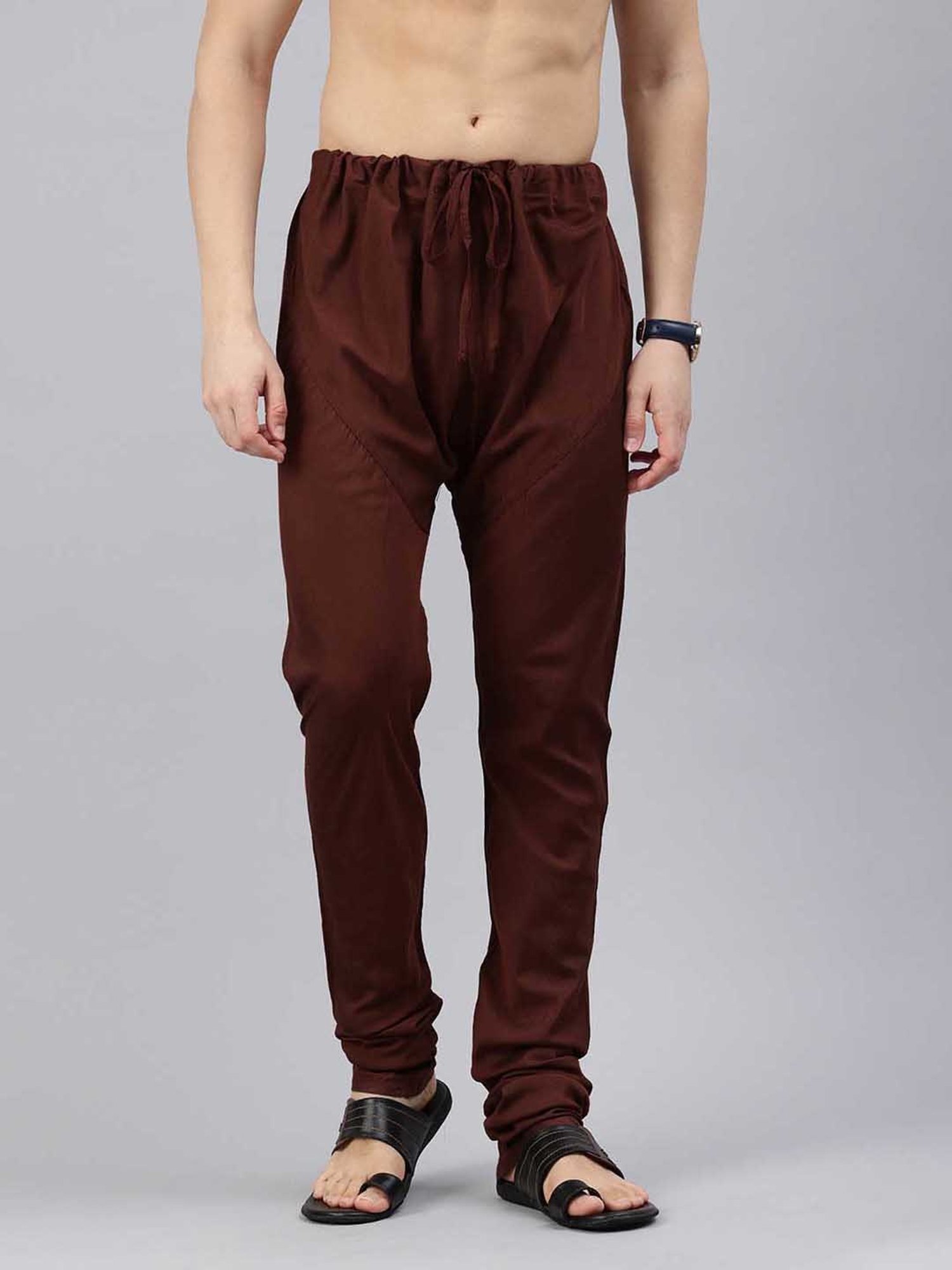 Manthan Maroon Regular Fit Churidars