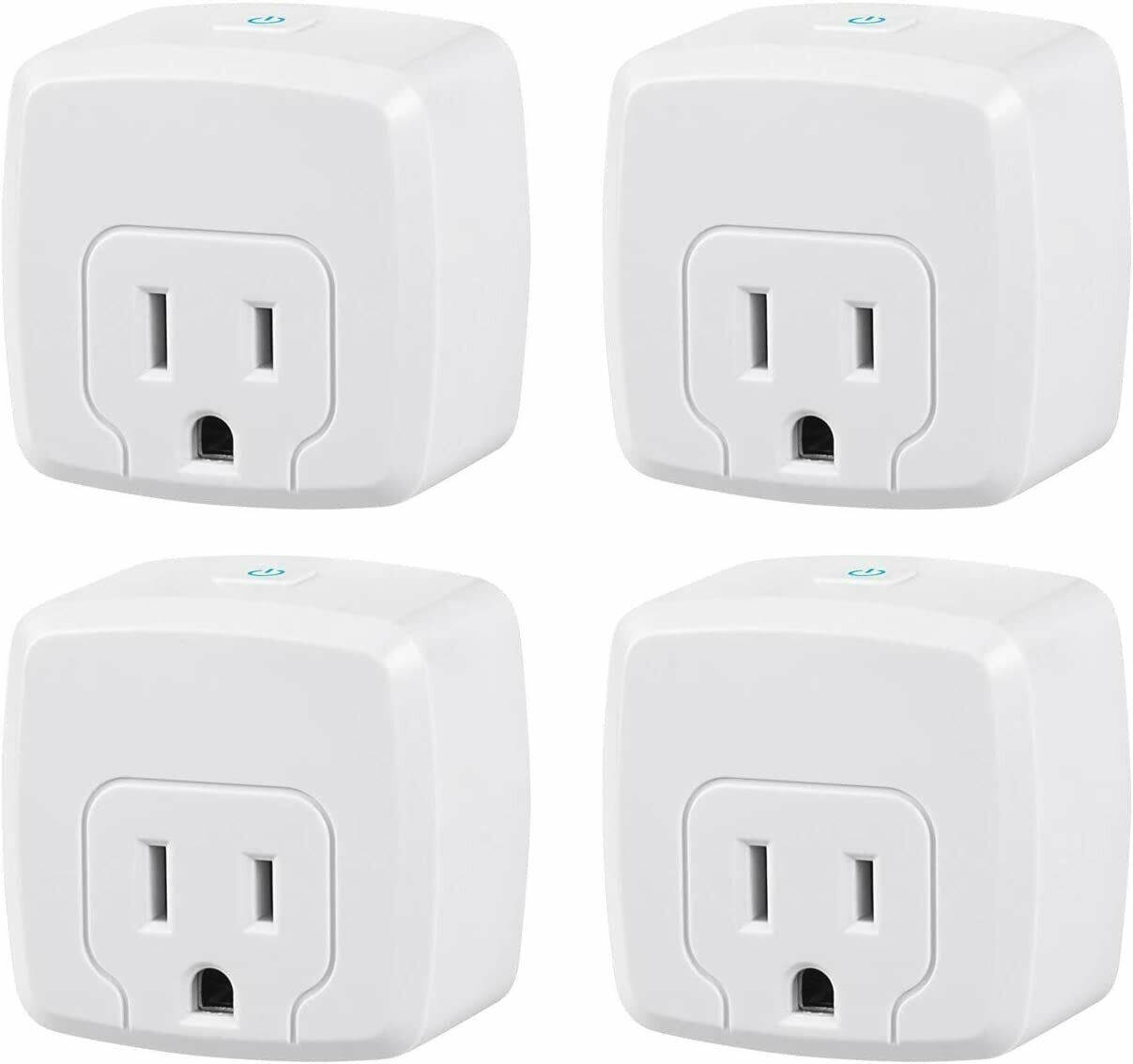 Mini Smart WiFi Plug Compble with Alexa/Google Home ETL Listed 1 Pack