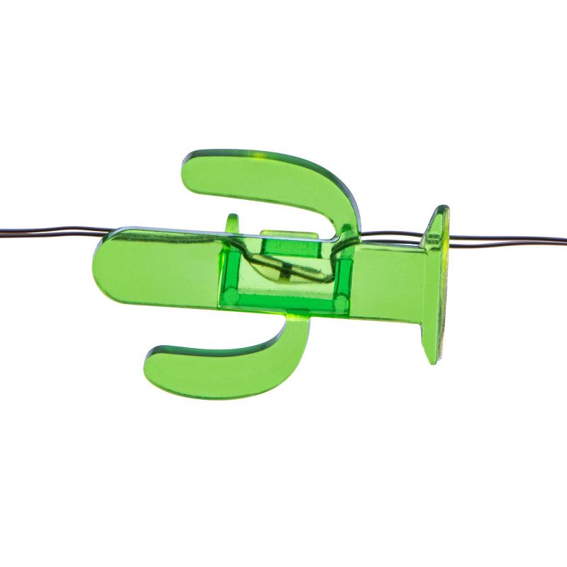 30ct Battery Operated Cactus LED Fairy String Lights - Sterno Home