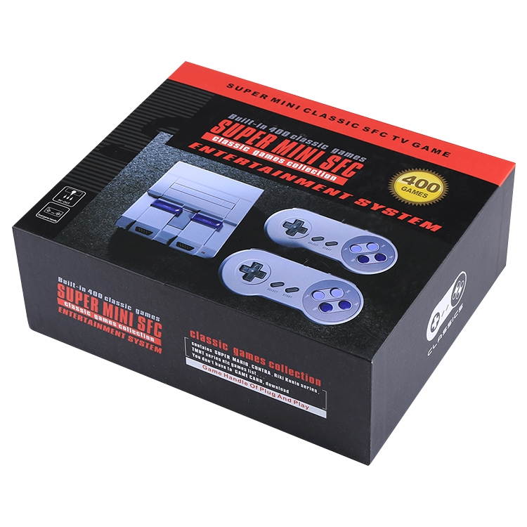 Retro Classic TV Mini AV Port Video Game Console Built-in 400 Games Entertainment System US Plug