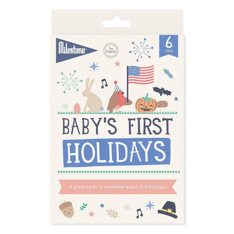 Milestone Baby's First Holidays Photo Cards - 6pc