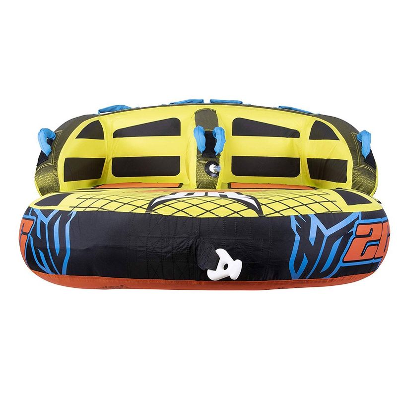 HO Sports 96702000-HO 2G 2 Rider Multi Direction Towable Inflatable Nylon Tube