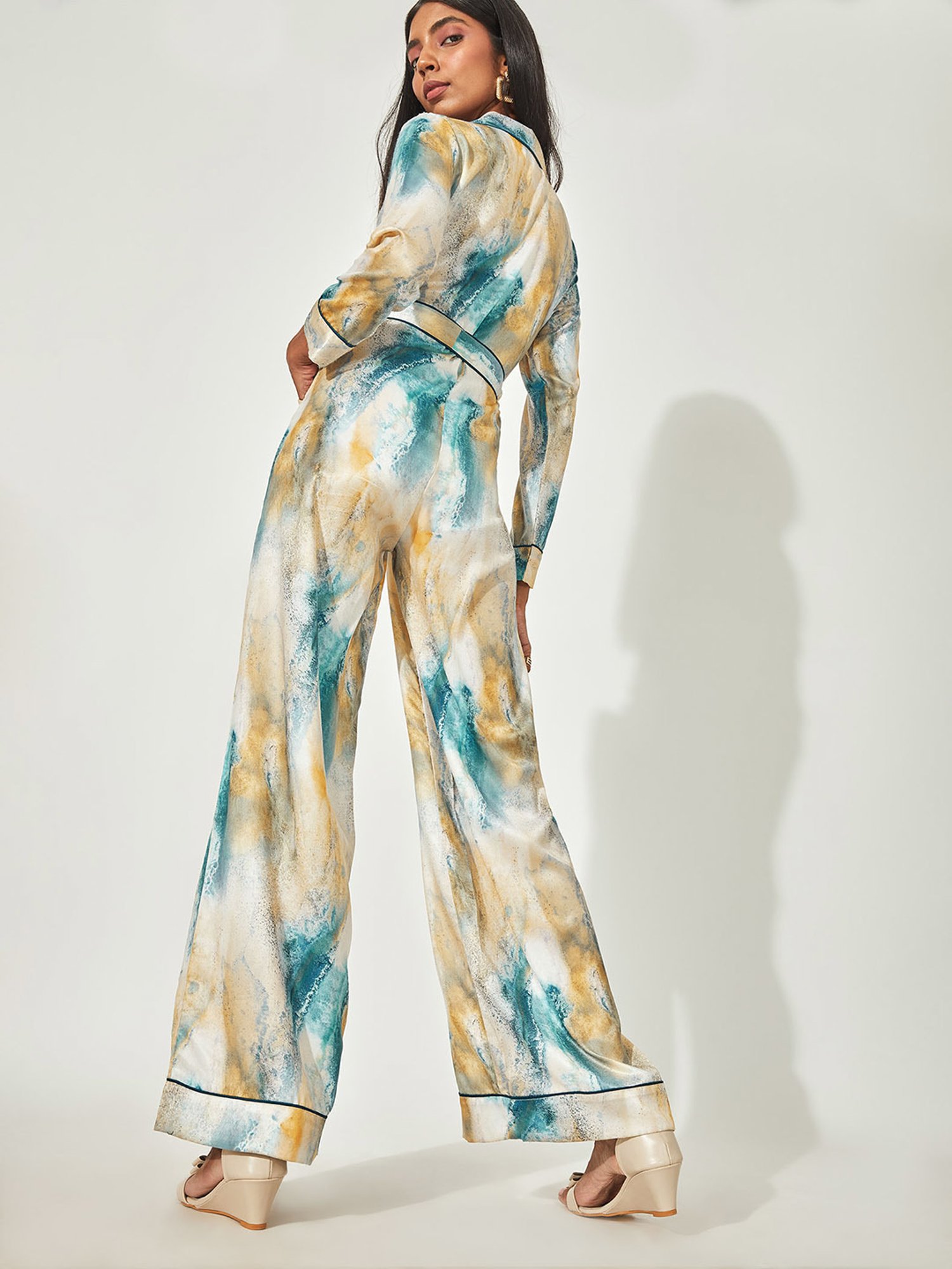 The Label Life Multicolor Printed Jumpsuit