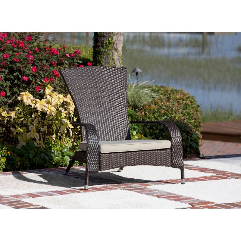 Coconino Wicker Outdoor Patio Accent Chair - Balkene Home