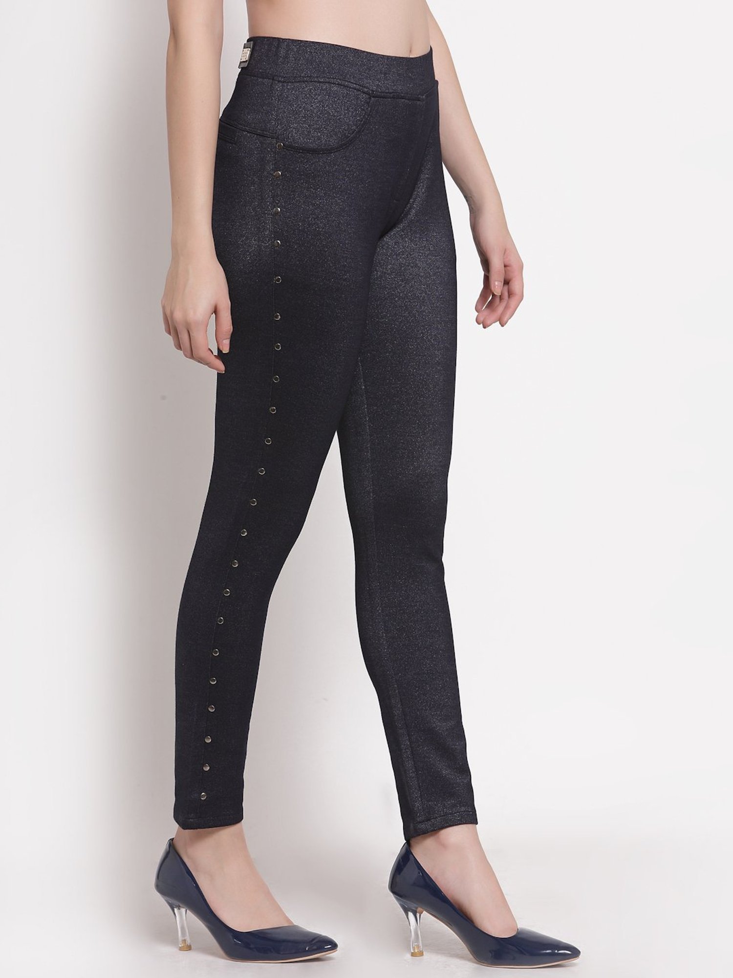 Westwood Dark Blue Skinny Fit Jeggings