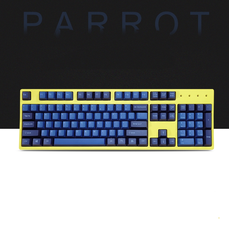 Royal Kludge RK987  N-key Rollover Ergonomic Design,Cool Exterior USB Wired PBT Keycaps White Backlit Keyboard for Gaming and Office - Black( RK Black Switch)