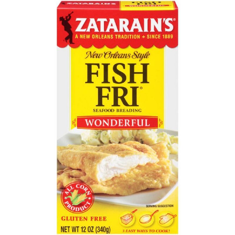 Zatarain's New Orleans Style Fish Fri Seafood Breading Mix - 12oz