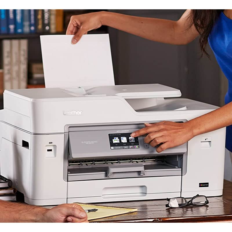 MFC-J6535DW All-in-One Color Inkjet Printer, Wireless Connectivity, Automatic Duplex Printing,  Dash Replenishment Ready