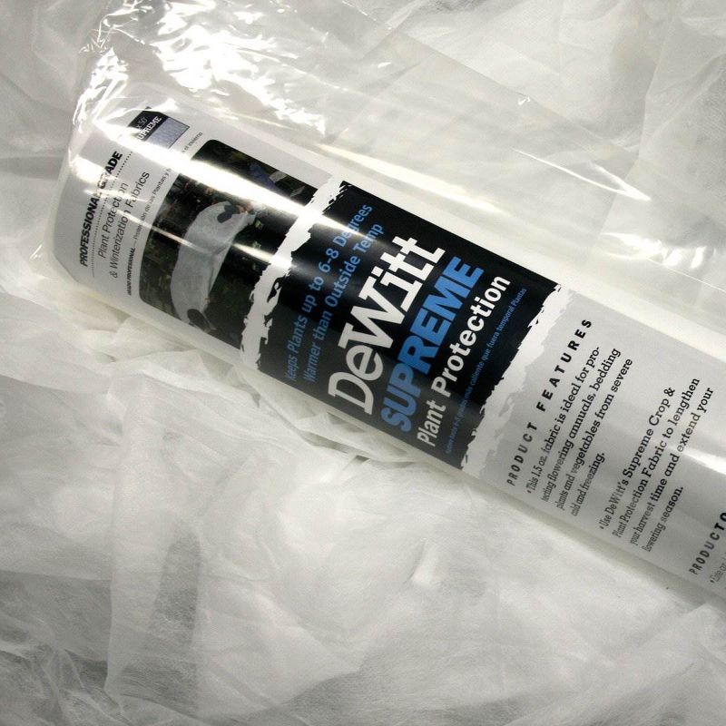 DeWitt Supreme 6 x 50 Foot Plant Frost Protection Winterization Freeze Blanket