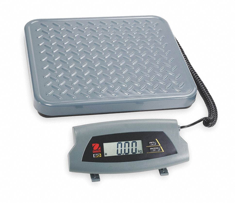 OHAUS SD75 Shipping and Receiving Scale 75kg/165 lb, Includes: AC adapter