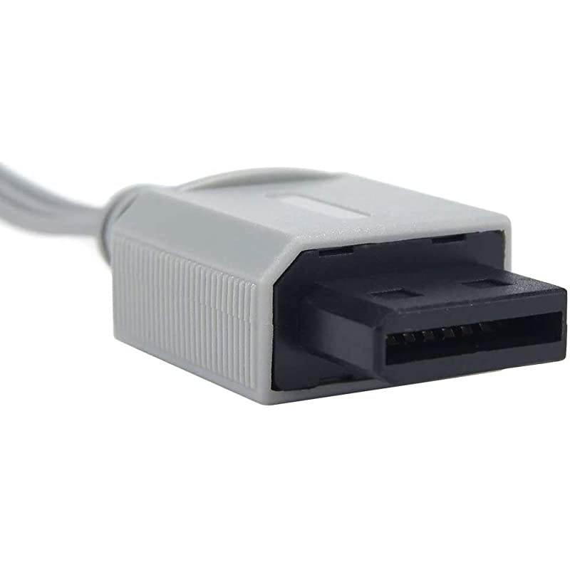 Cable for Wii Wii U, Cable Composite Retro Audio Video Standard Cord for Nintendo Wii Wii U