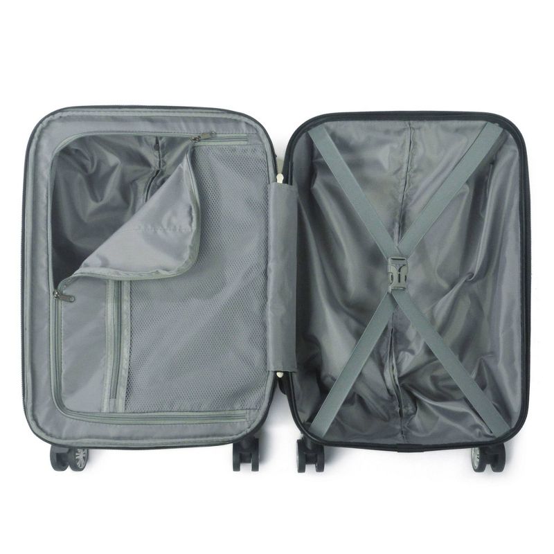 FUL 3pc Hardside Spinner Luggage Set - Tiedye Swirl