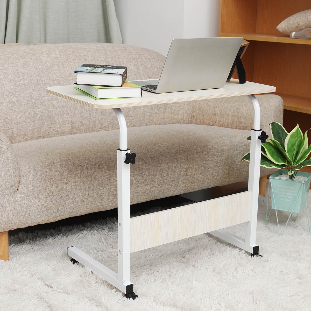 Removable Height Adjustable Notebook Laptop Computer Desk Table Stand Sofa