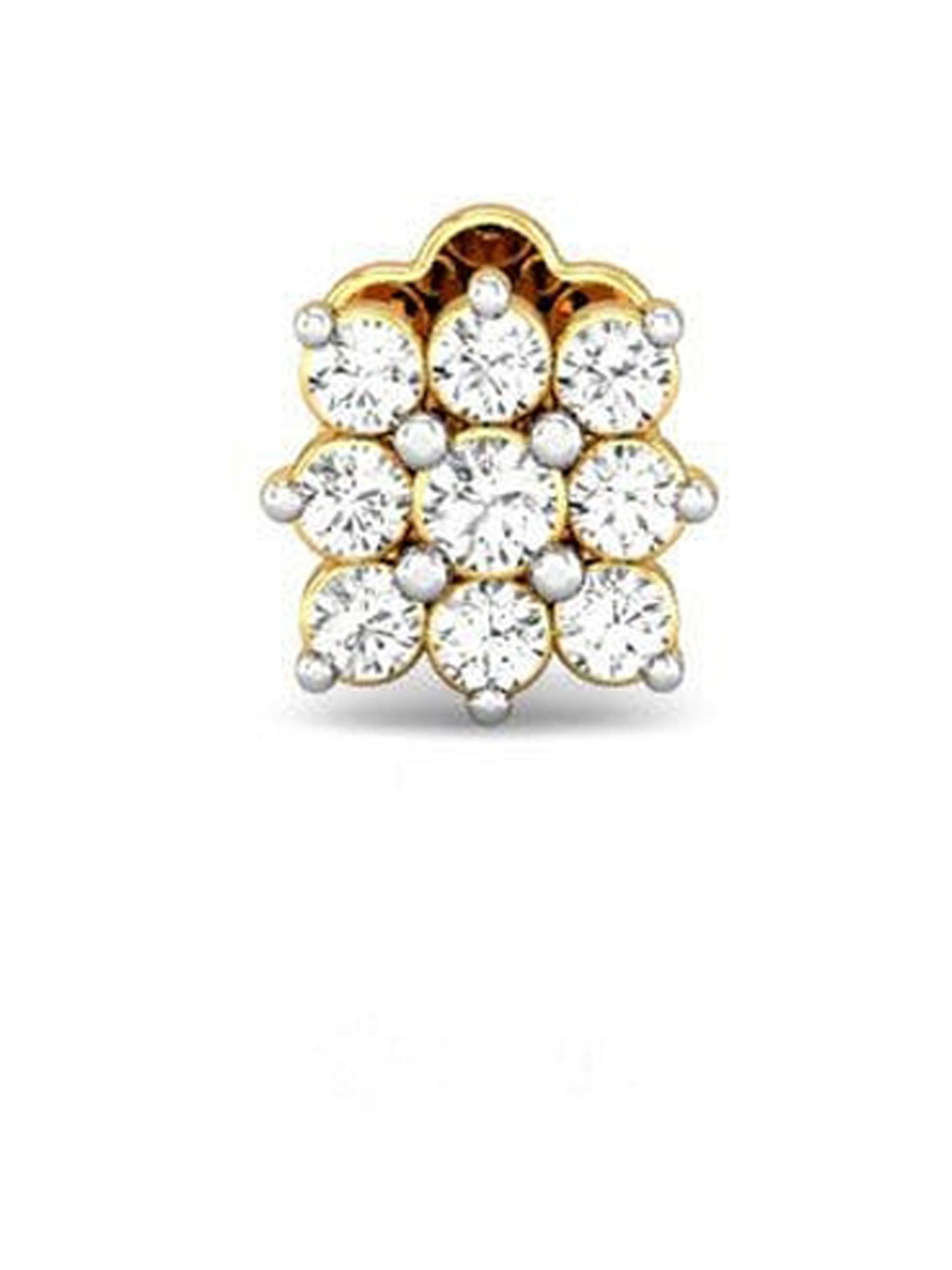 Joyalukkas 18k Gold & Diamond Nosepin