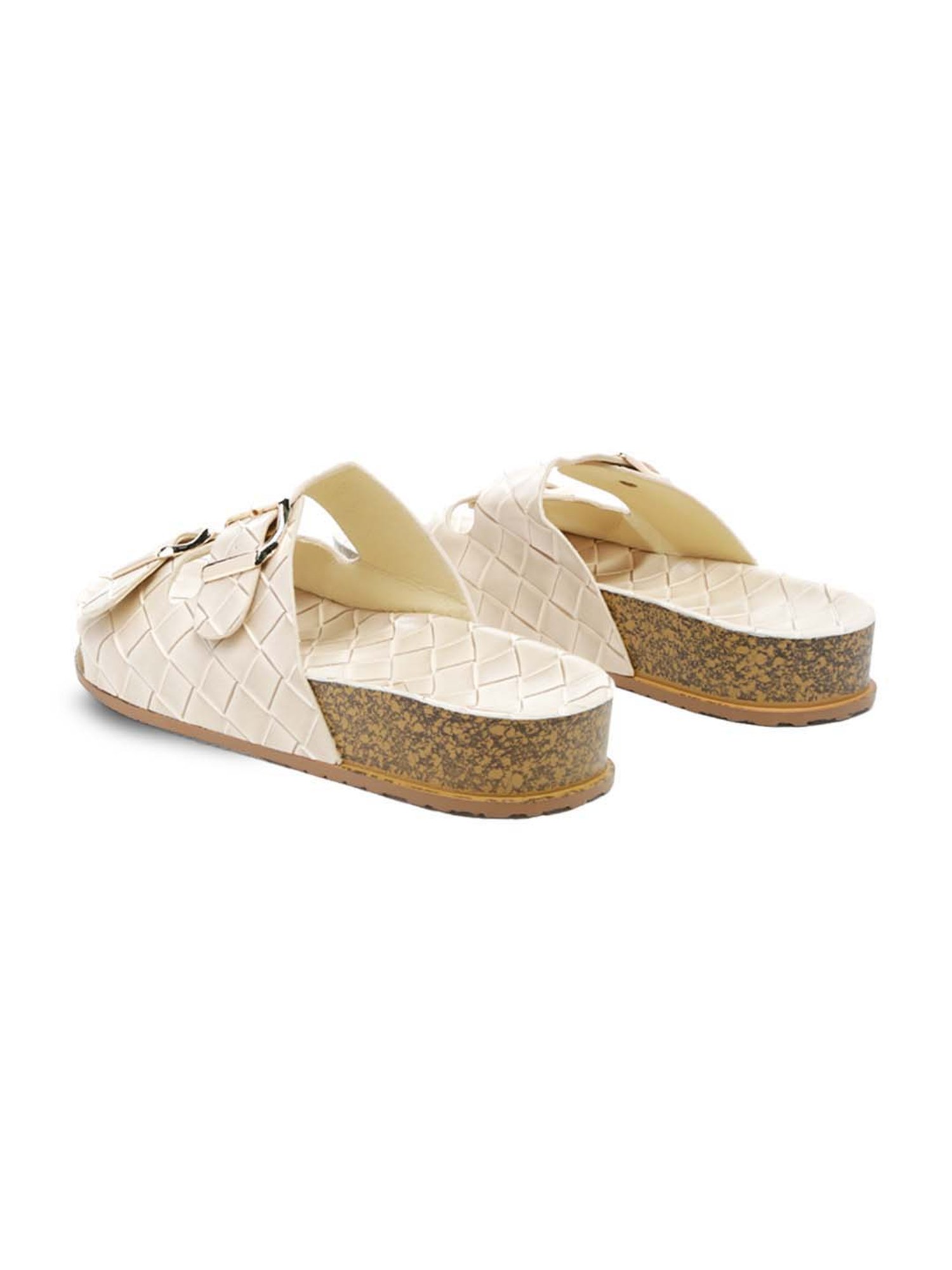 London Rag Women's Beige Casual Sandals