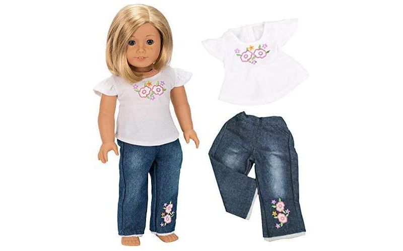 The Queen's Treasures 18 Inch Doll Clothes Accessory, Sherpa Style Boots Plus Authentic Shoe Box